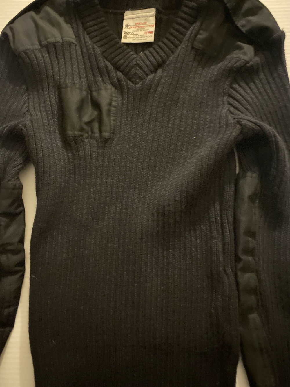 authentic vintage Brigade Quartermasters "Woolly Pully" Commando Sweater